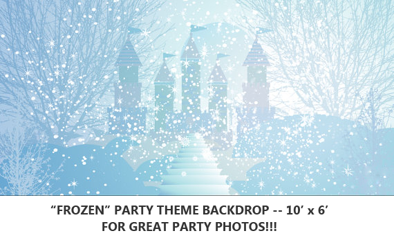 Princess party backdrop