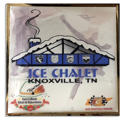 Ice Chalet pin